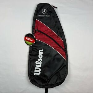 Wilson Mercedes Benz Federer Super Sling Tennis Racket Bag Black/Red